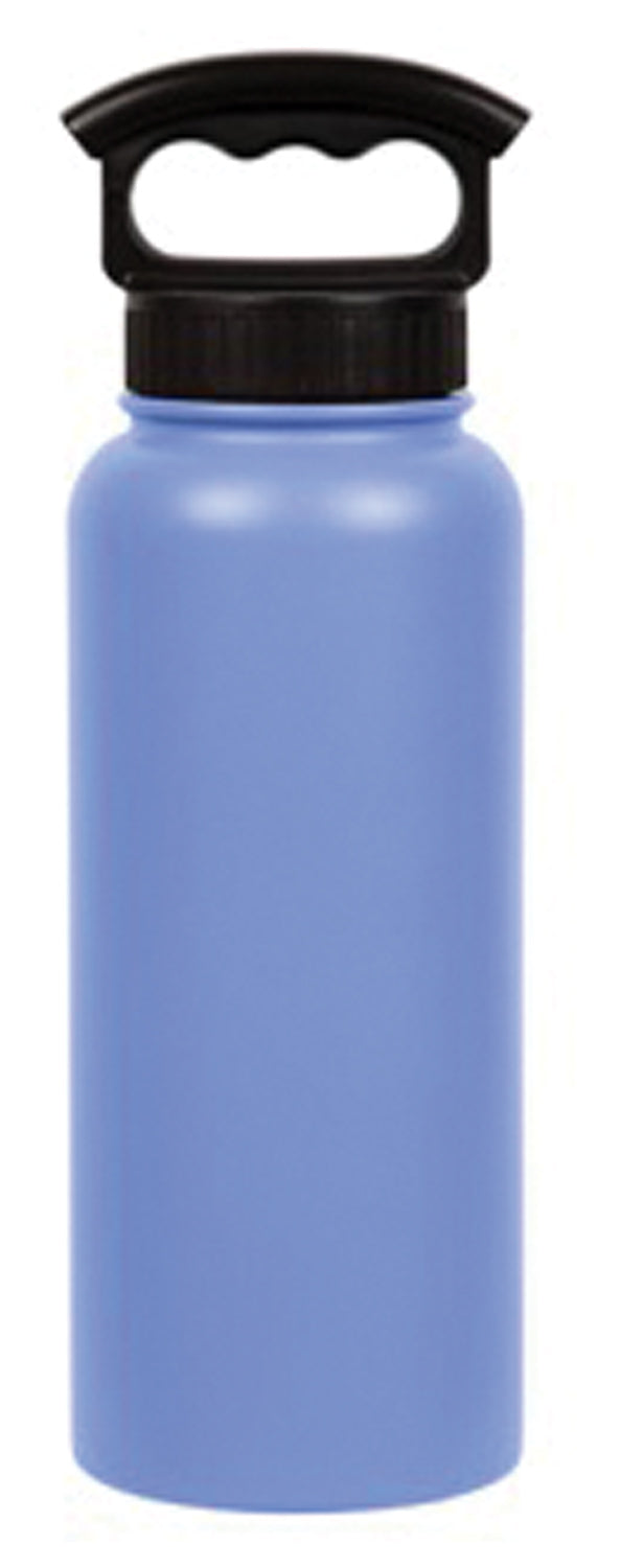 FIFTY/FIFTY 34 Oz Vacuum Insulated Water Bottle with 3 Finger Per Handle