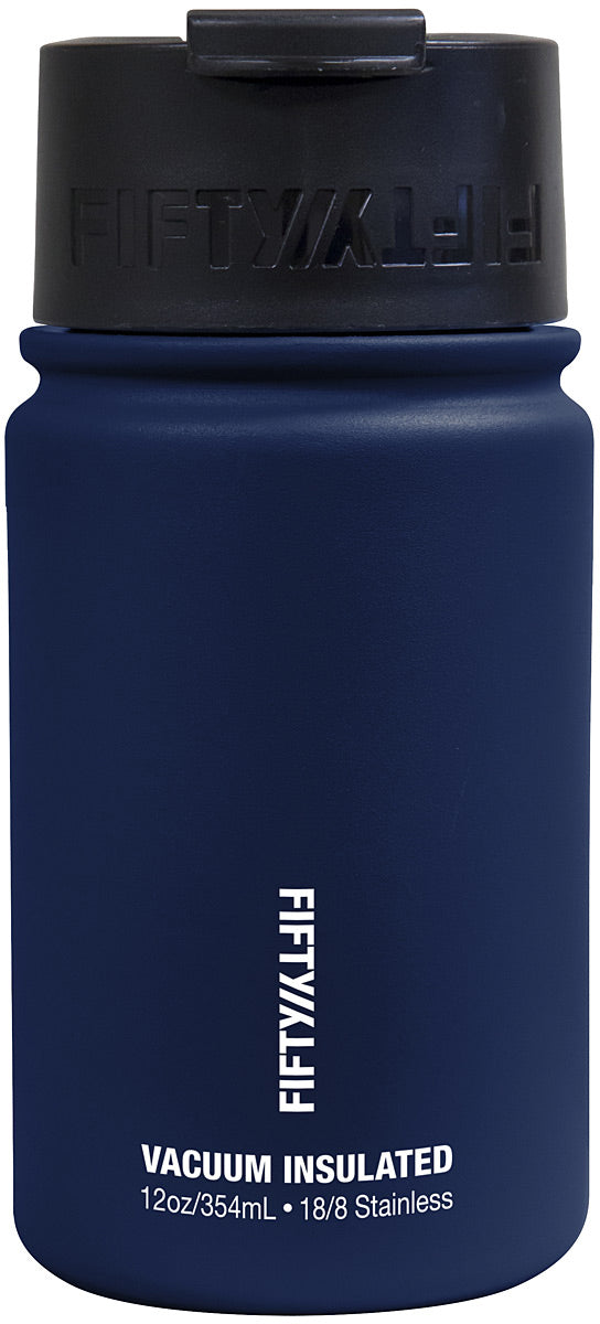 FIFTY/FIFTY 12 Oz Vacuum Insulated Flip Top in Navy