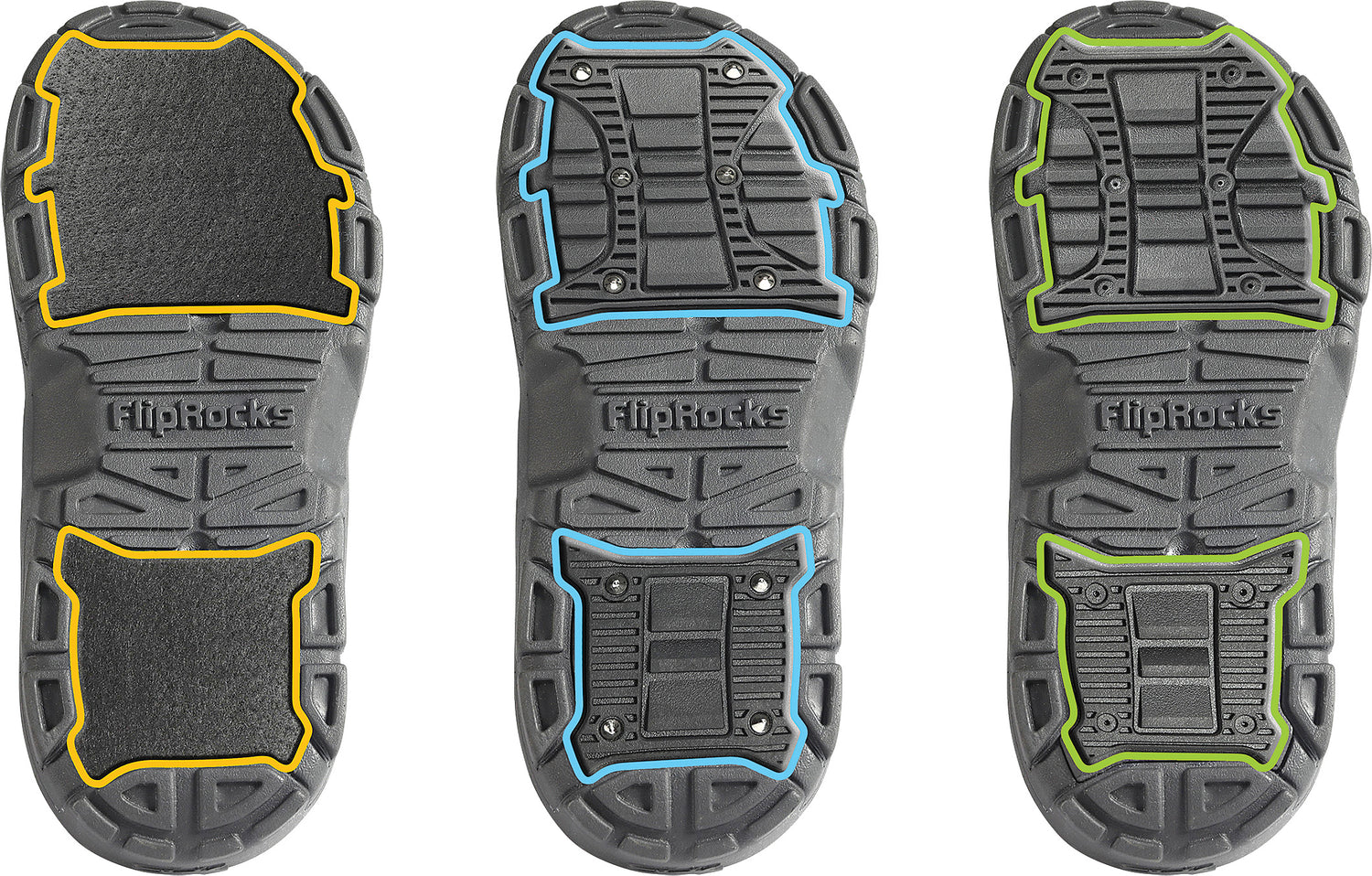 Fliprocks W/3 Pads Black 6/7 by Fliprocks - Heavy-Duty Protective Gear