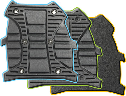 Fliprocks W/3 Pads Black 6/7 by Fliprocks - Heavy-Duty Protective Gear