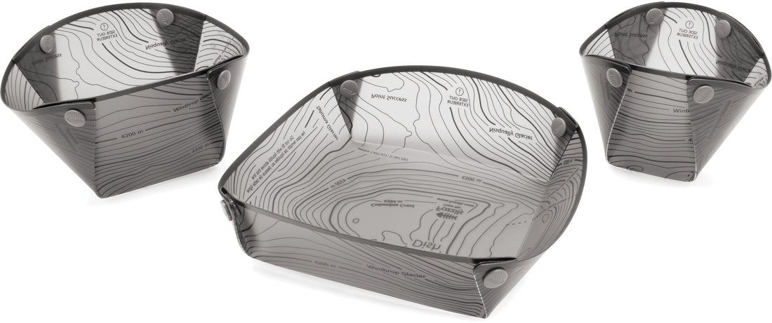 Fozzils Solo Pack Grey - Portable Dining Solution
