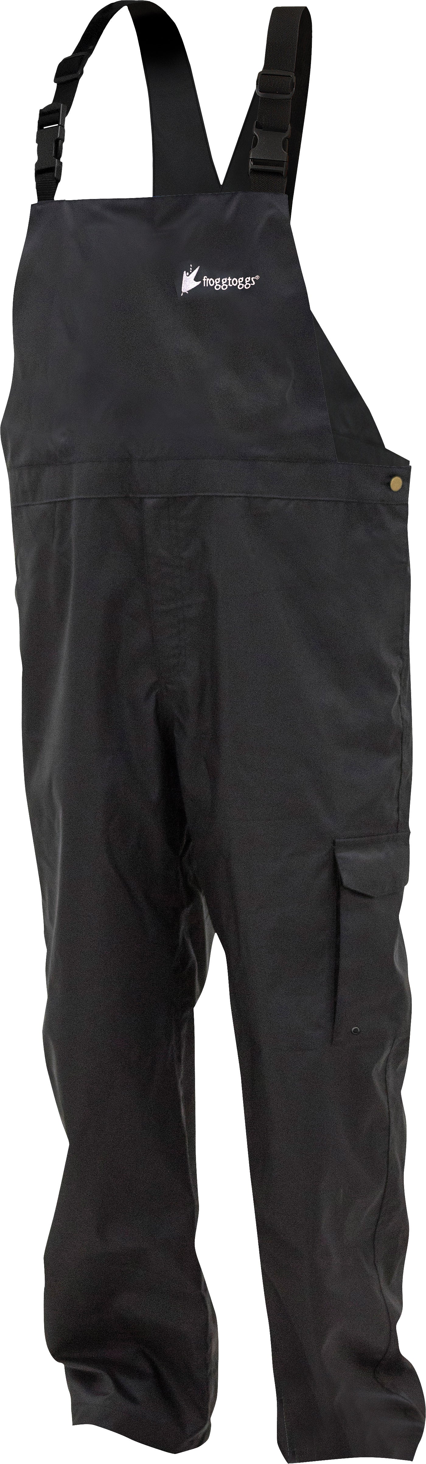FROGG TOGGS Stormwatch Bib Black Medium