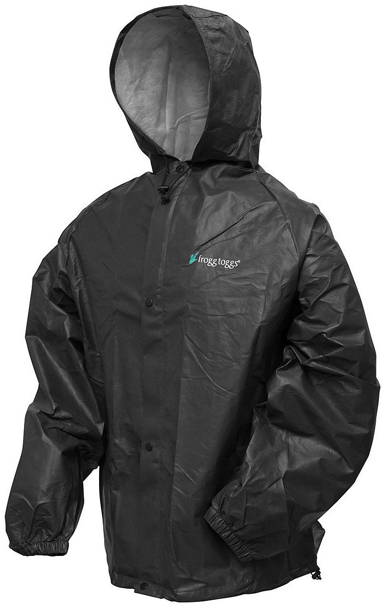 Frogg Togg Pl Rainsuit Blk S/M