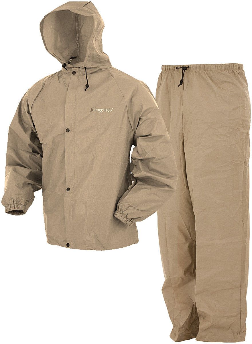 Frogg Togg Pl Rainsuit Khki Ml