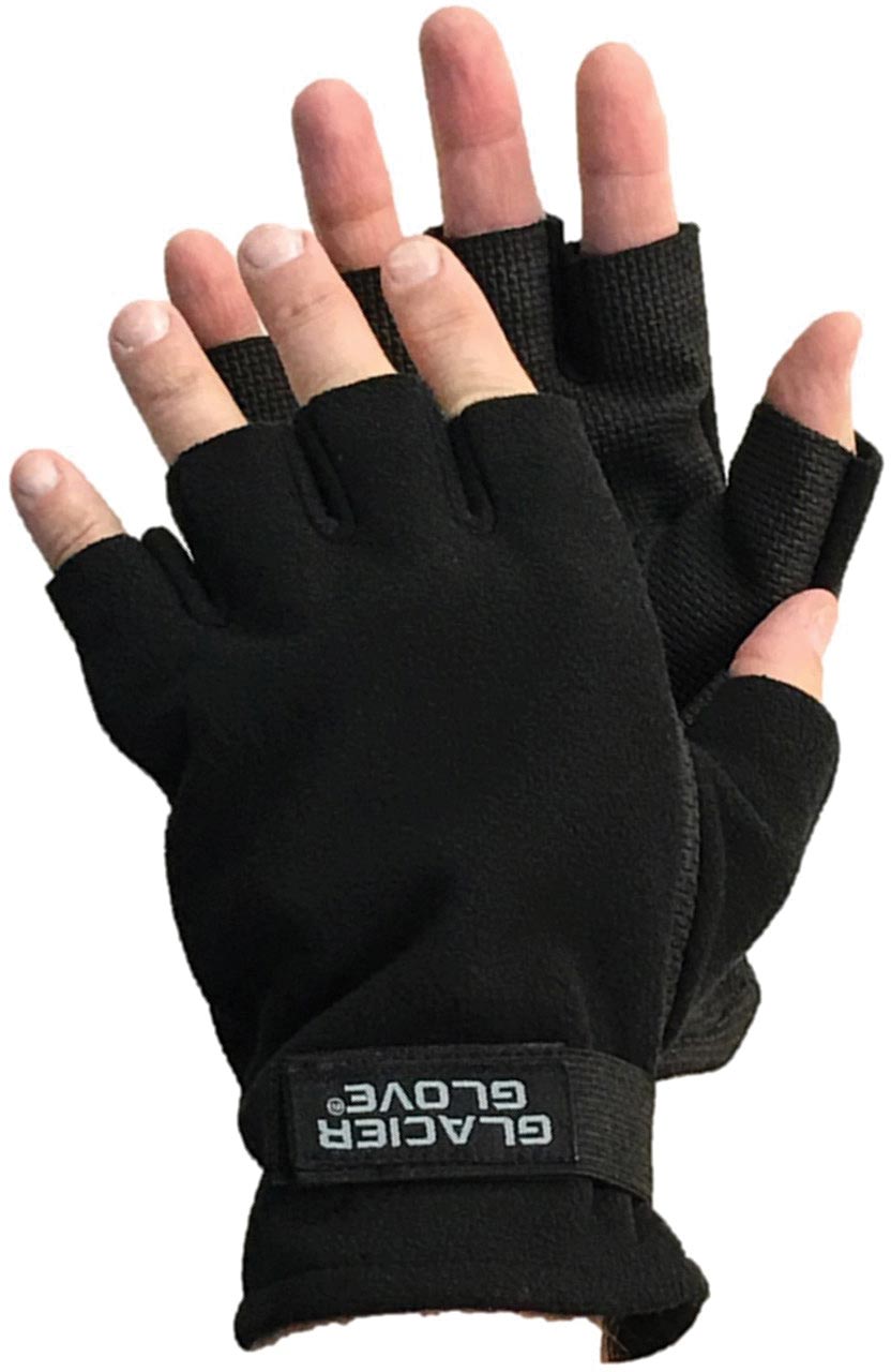 GLACIER GLOVE Alaska River Fingerless Gloves - Ideal for Outdoor Adventures