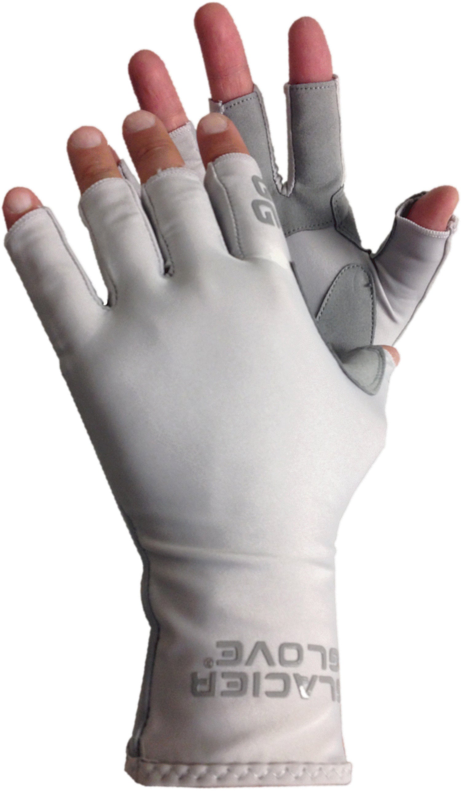 GLACIER GLOVE Islamorada Sun Glove - Gray - M