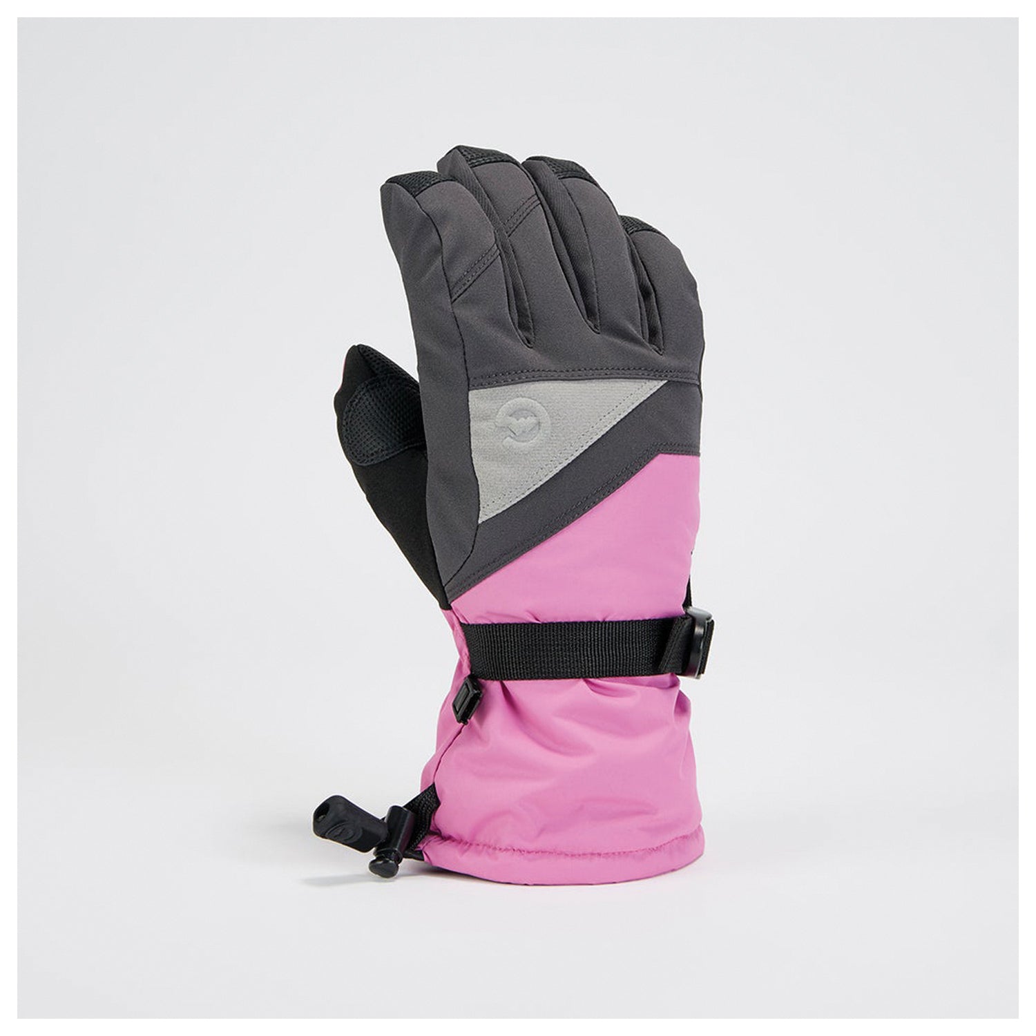 Gordini Stomp Glove Jr Medium Pink - Kids Insulated Winter Glove for Cold Weather