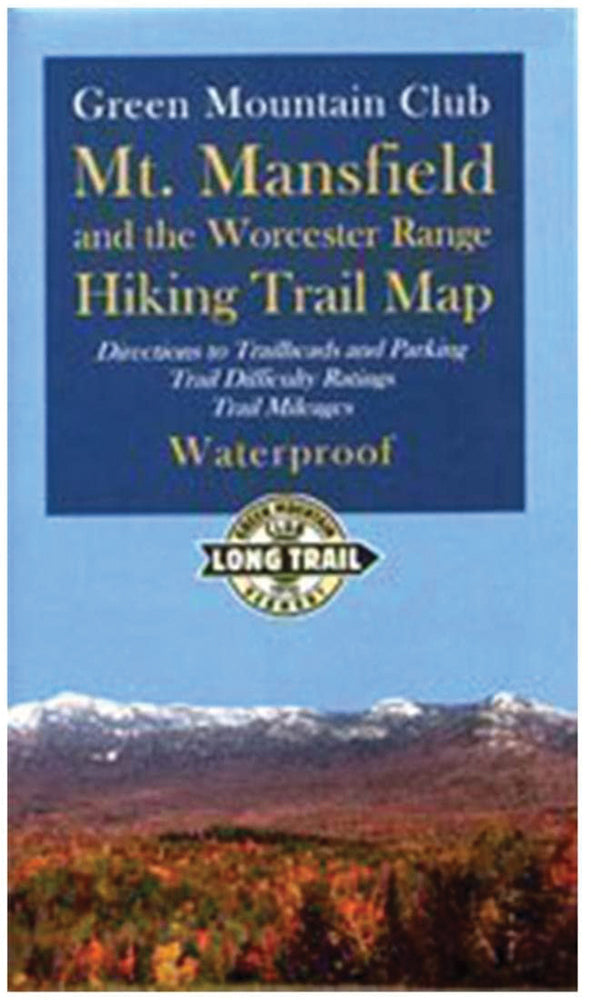 GREEN MOUNTAIN CLUB Mt Mansfield/Worcester Map - Detailed Topographic Map for Outdoor Enthusiasts
