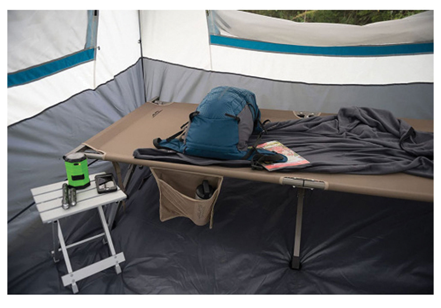 ALPS MOUNTAINEERING Sidekick Table Silver - Portable Camping Table