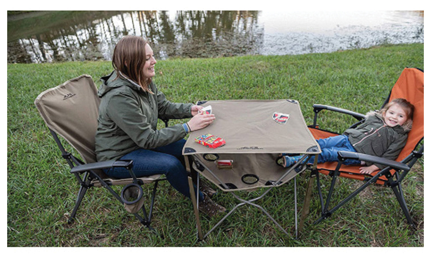 ALPS Mountaineering Eclipse Table Clay - Lightweight and Portable Camping Table