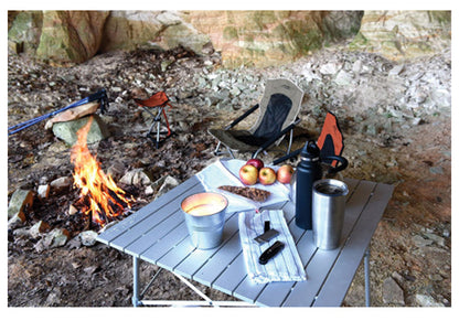 ALPS Mountaineering Camp Table Silver - Lightweight and Portable Design