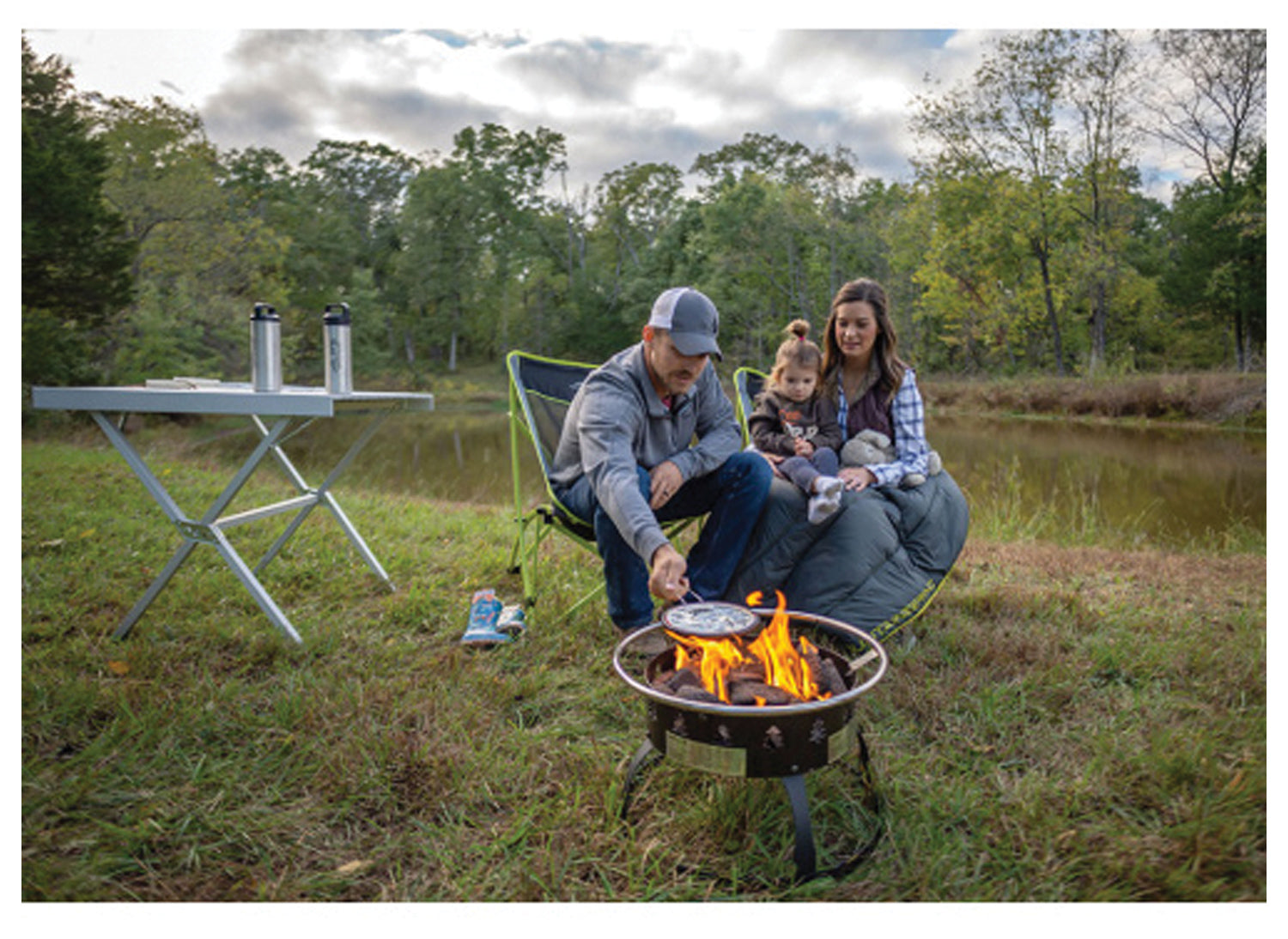 ALPS Mountaineering Square Dining Table - Silver