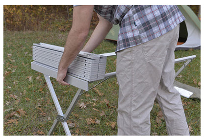 ALPS Mountaineering Dining Table X L Silver - Lightweight and Portable Outdoor Table