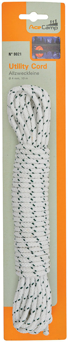 ACECAMP Utility Cord White 4 mm x 10 m