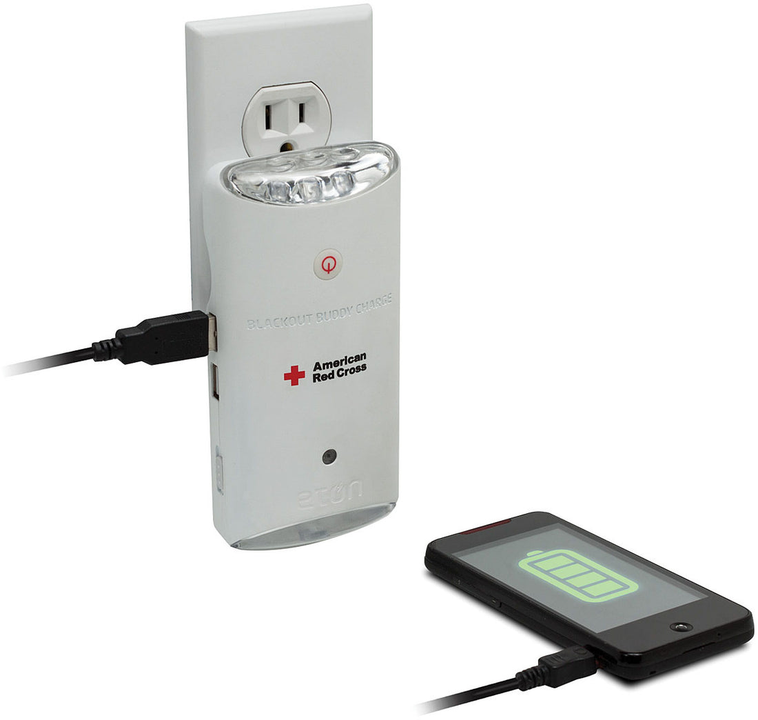 American Red Cross Blackout Buddy Charge - Emergency LED Light