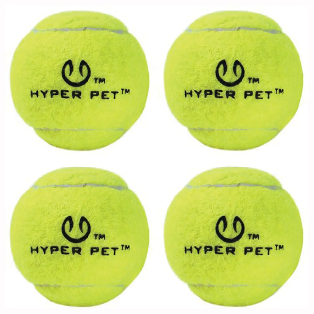 Tennis Balls Green 4 Pack