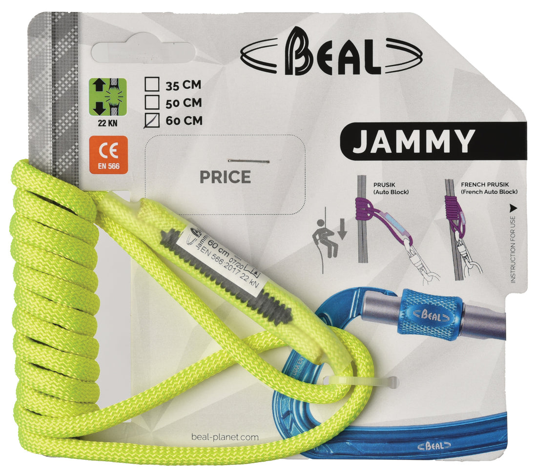 Beal Jammy 60 cm Yellow Climbing Harness
