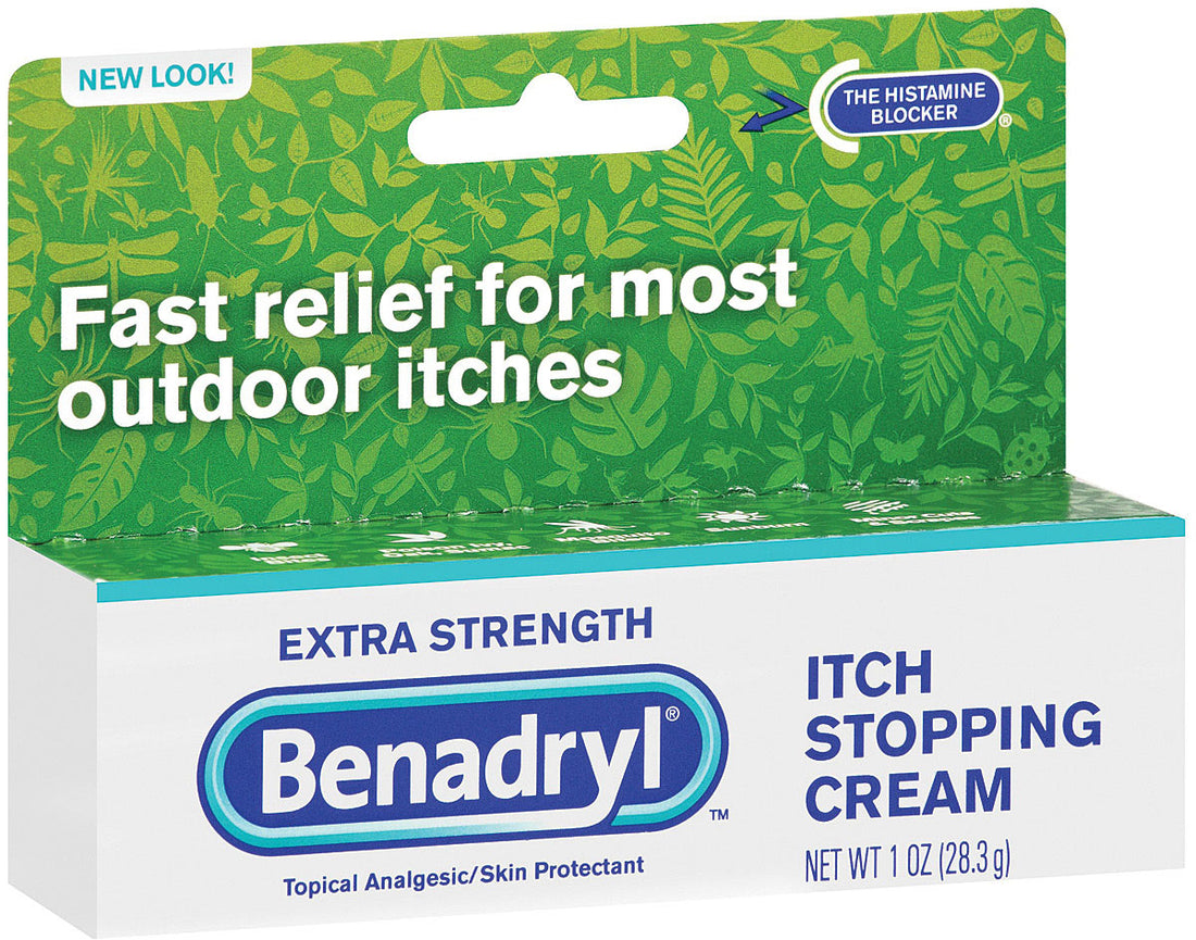 Benadryl Topical Cream 1 Oz.