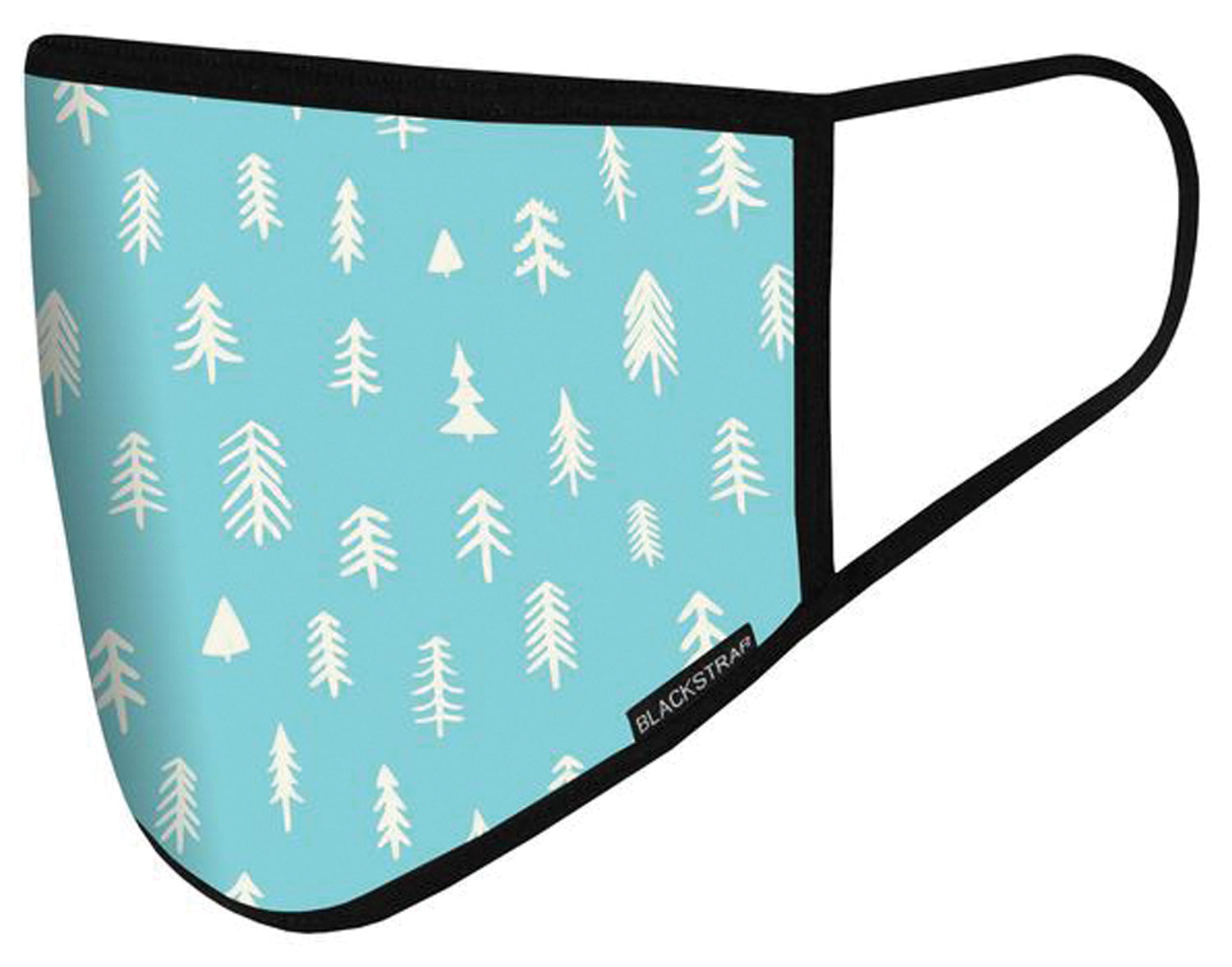 BLACKSTRAP Civil Mask Trees Light Blue - Lightweight Protective Face Mask