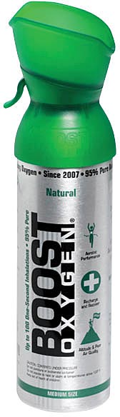 BOOST OXYGEN Natural 5 L Portable Oxygen Canister