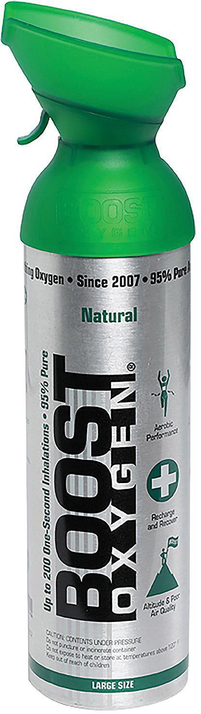 BOOST OXYGEN Natural 10L - Premium Oxygen Canister