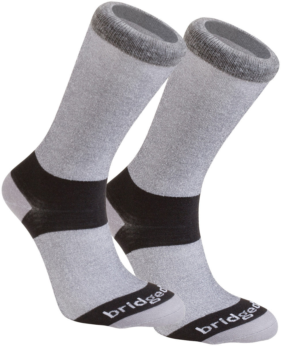 BRIDGEDALE Coolma X Liner 2 Pack Grey Large