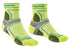 Bridgedale Trail Run Ul 3/4 Crew Socks Yellow Large