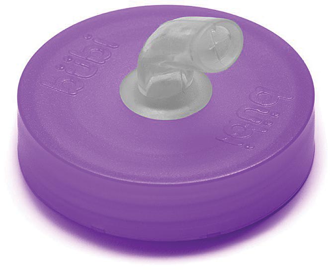 BUBI BOTTLE S PO Rt Cap Amethyst Grape – Durable Sports Bottle with Leak-Proof Cap