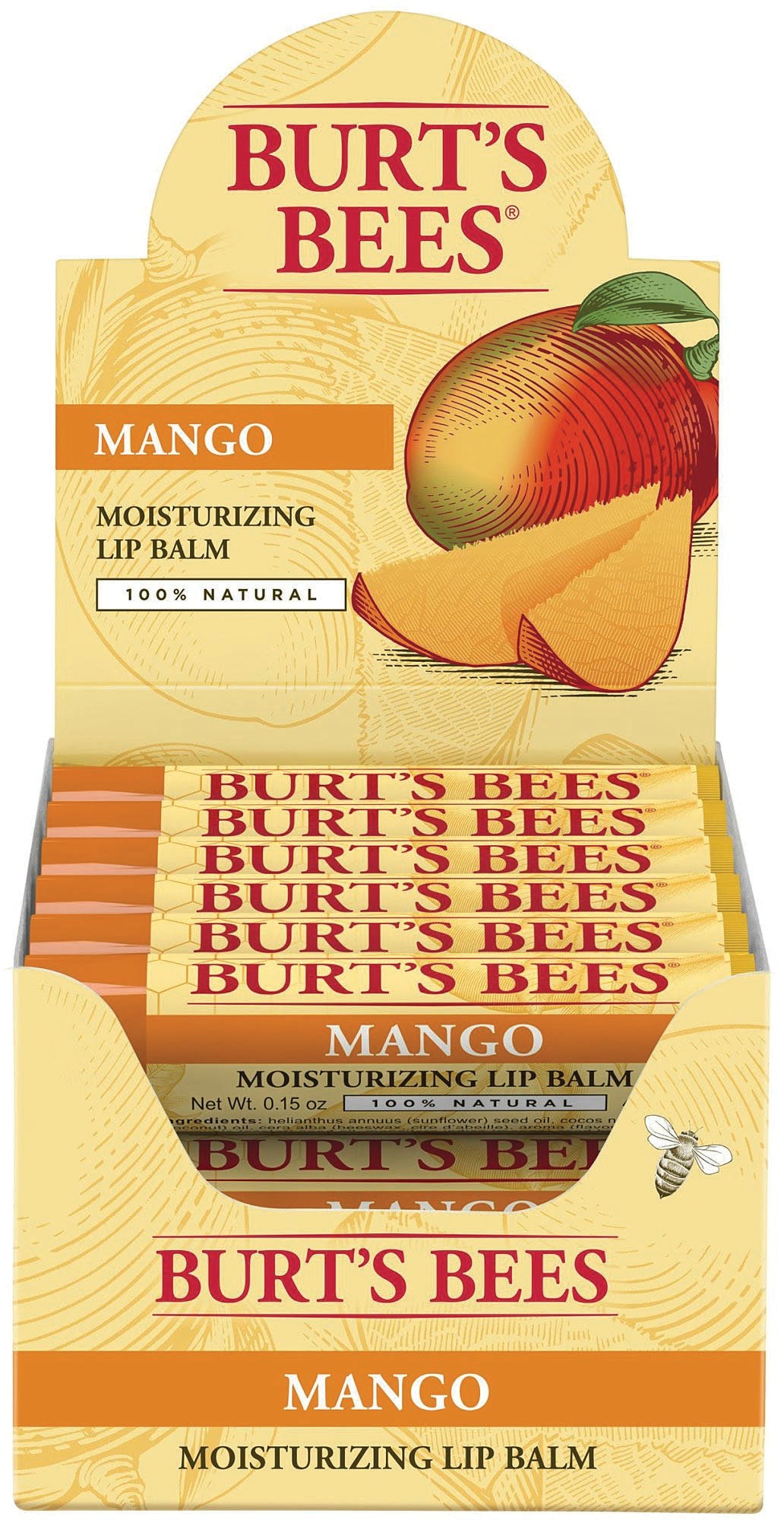 Lip Balm Mango .15 Oz
