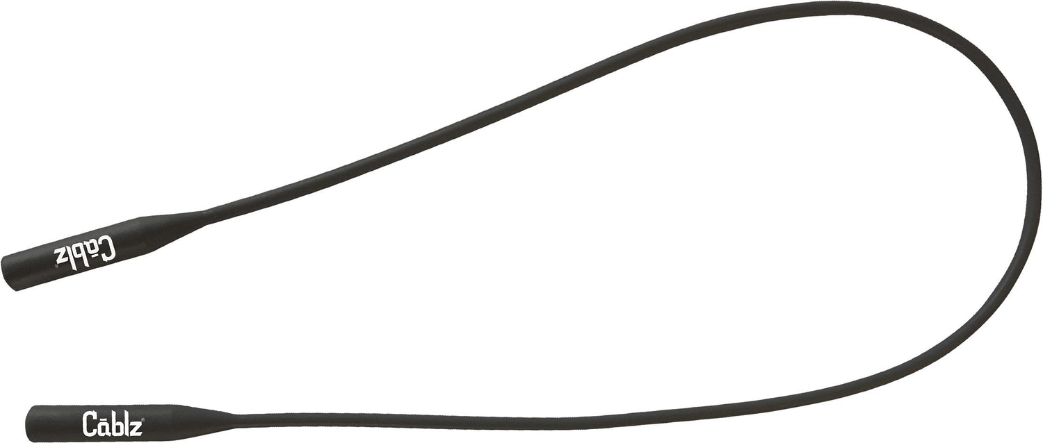CABLZ Silicone Black - Durable Eyewear Retainer