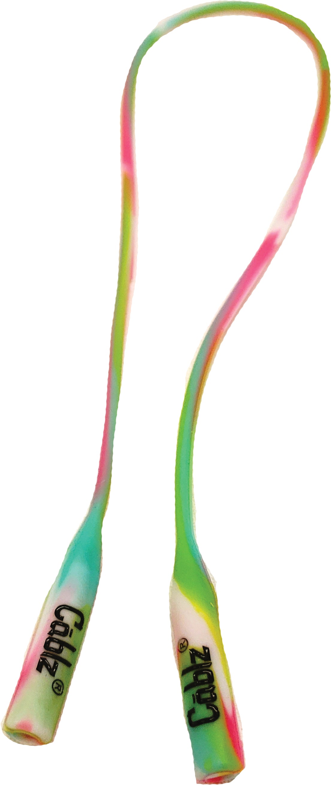 CABLZ Silicone Neon Swirl - Stylish Eyewear Retainer