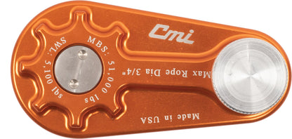 CMI Alum Arborist Block 3/4 Rope for Climbing and Rigging