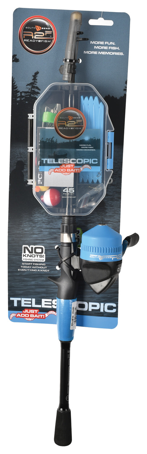 SOUTH BEND R2 F4 Add Bait Tele Spin Combo