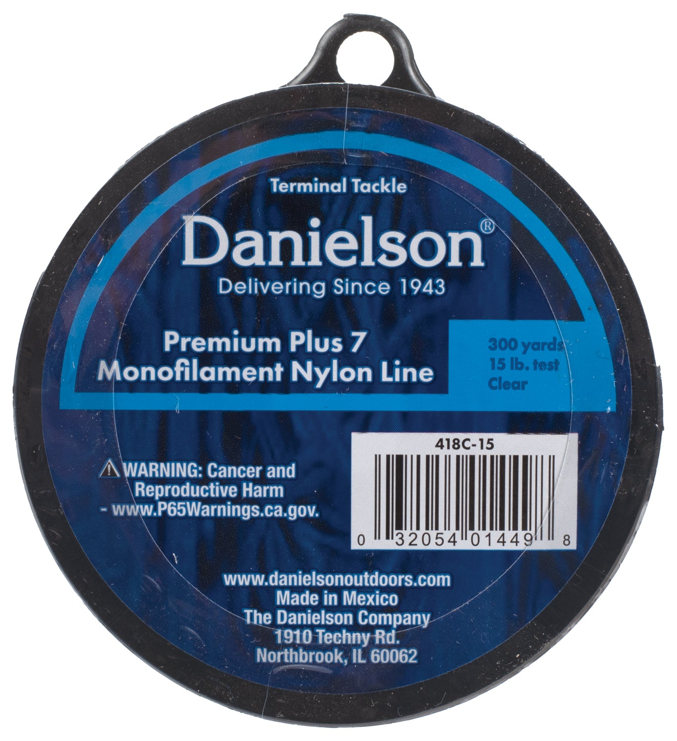 DANIELSON Nylon Monofilament Clear Fishing Line 15 Lb