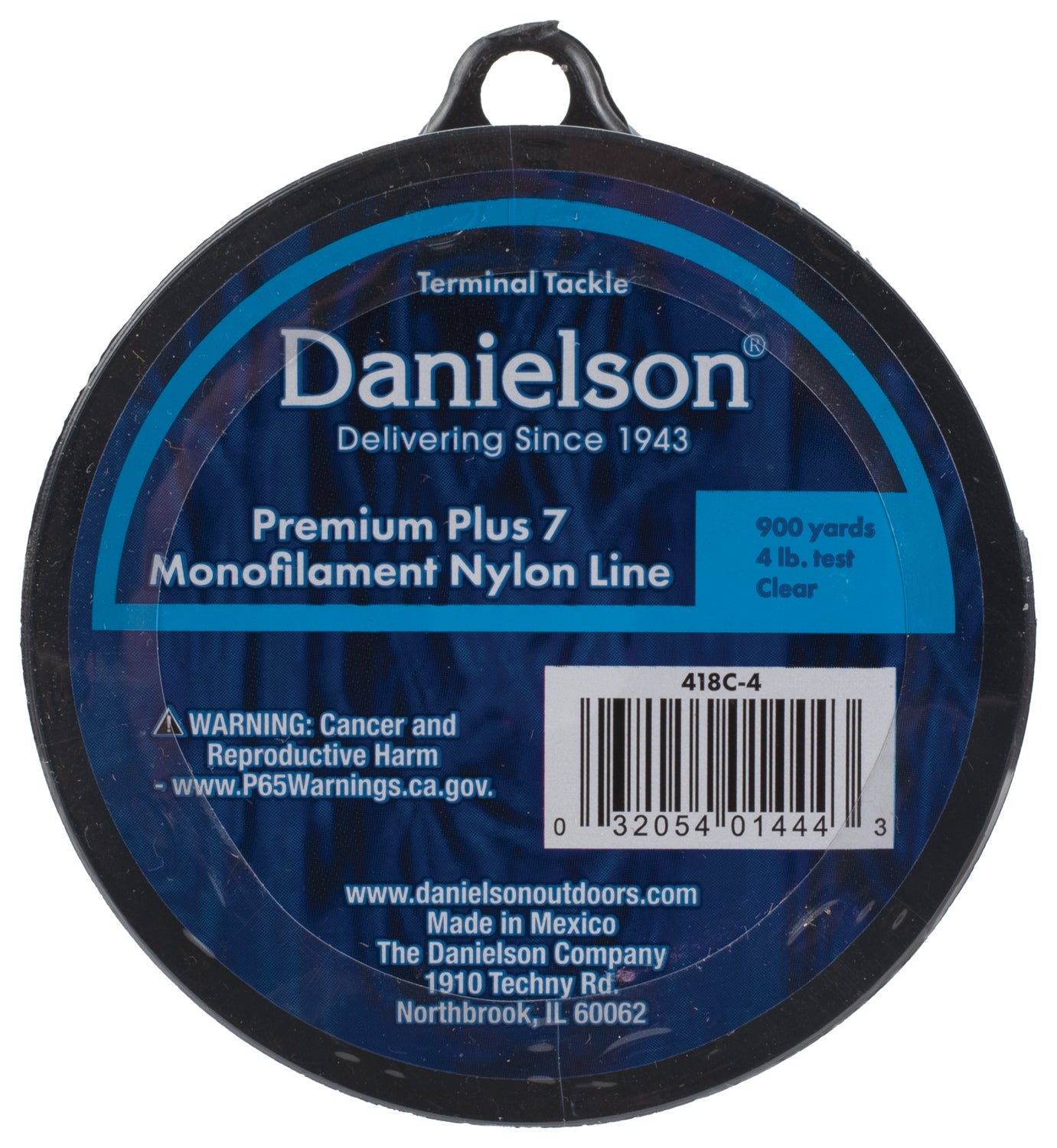 DANIELSON Nylon Monofilament Clear Fishing Line 4 lb