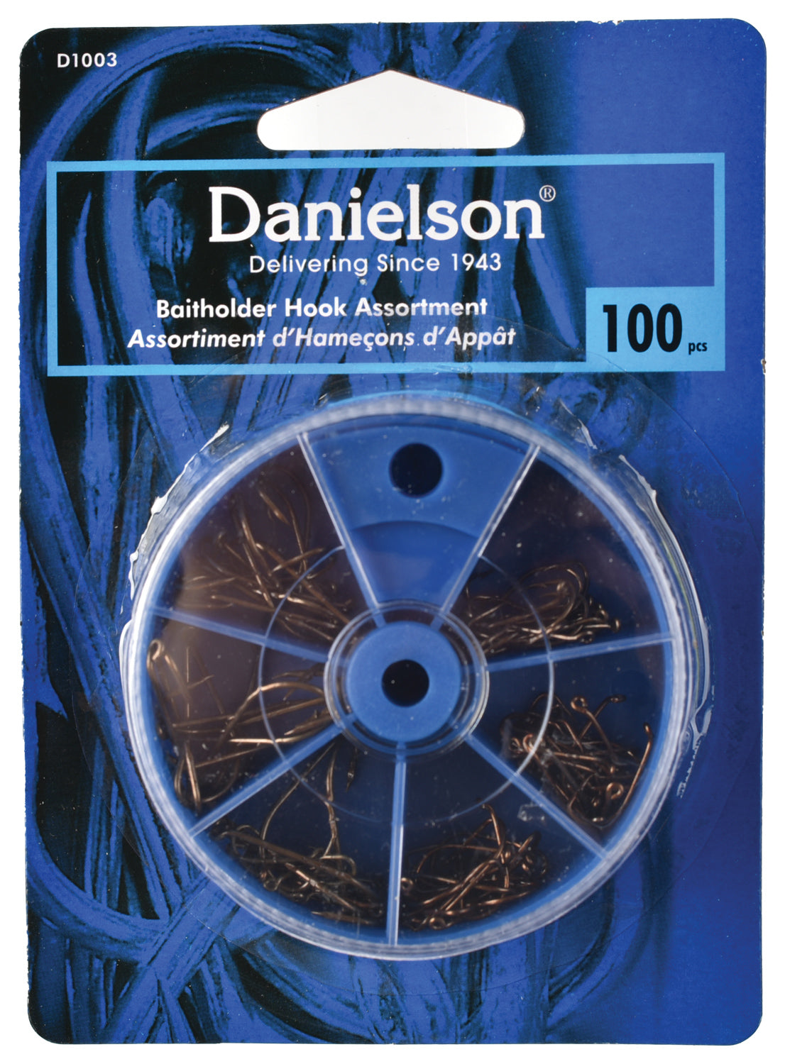 DANIELSON Hook Bait Holder Dial Box Assorted - Part Number 530519