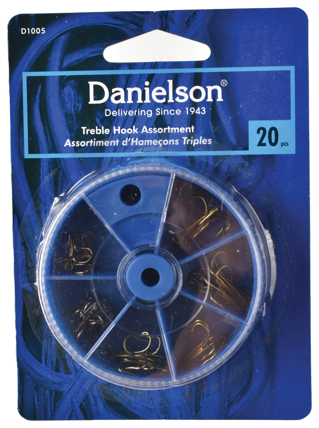 DANIELSON Hook Treble Dial Box Assortment