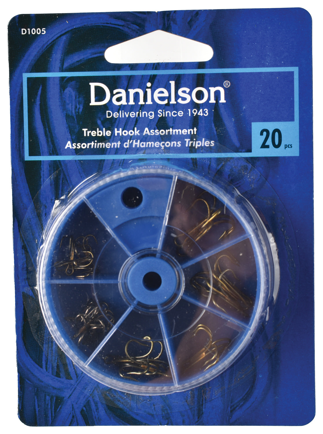DANIELSON Hook Treble Dial Box Assortment