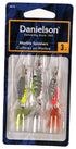 DANIELSON Spinner Assorted Marble 3 Pack - Perfect for Fishing Enthusiasts