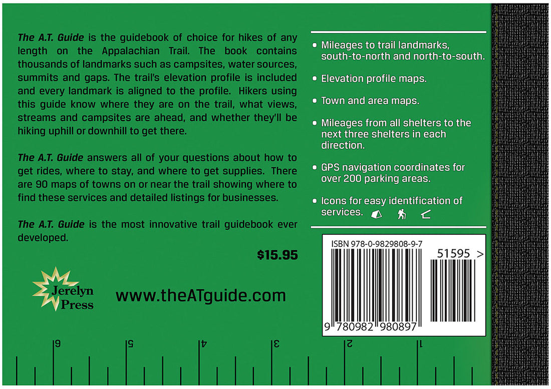 THE A.T. GUIDE Northbound 2018 – Comprehensive Appalachian Trail Hiking Map and Guide