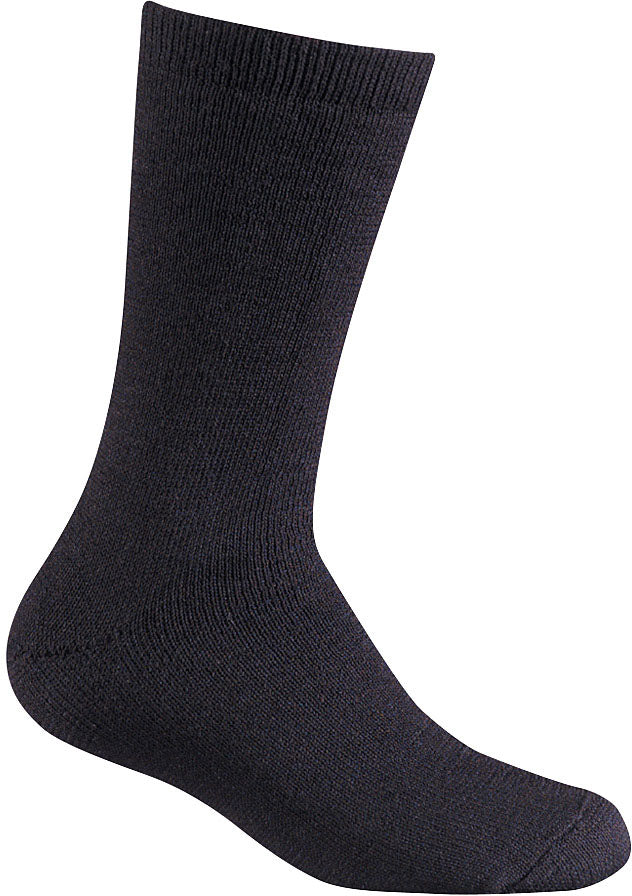 FOX RIVER Slalom Ski Jr. Crew Black Small - Youth Ski Socks for Young Skiers