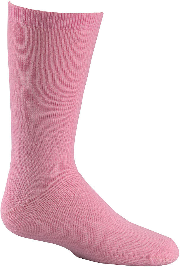 FOX RIVER Slalom Ski Jr. Crew Pink Small - Youth Ski Socks for Kids