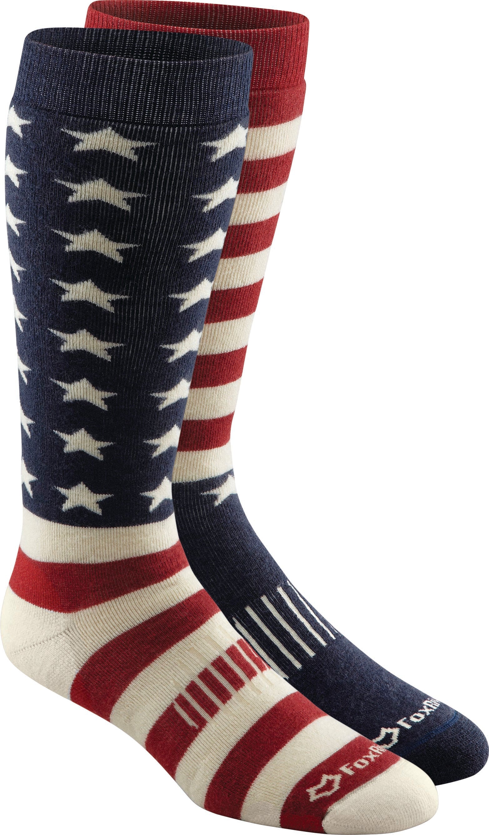 FOX RIVER Old Glory Ski Socks - Small