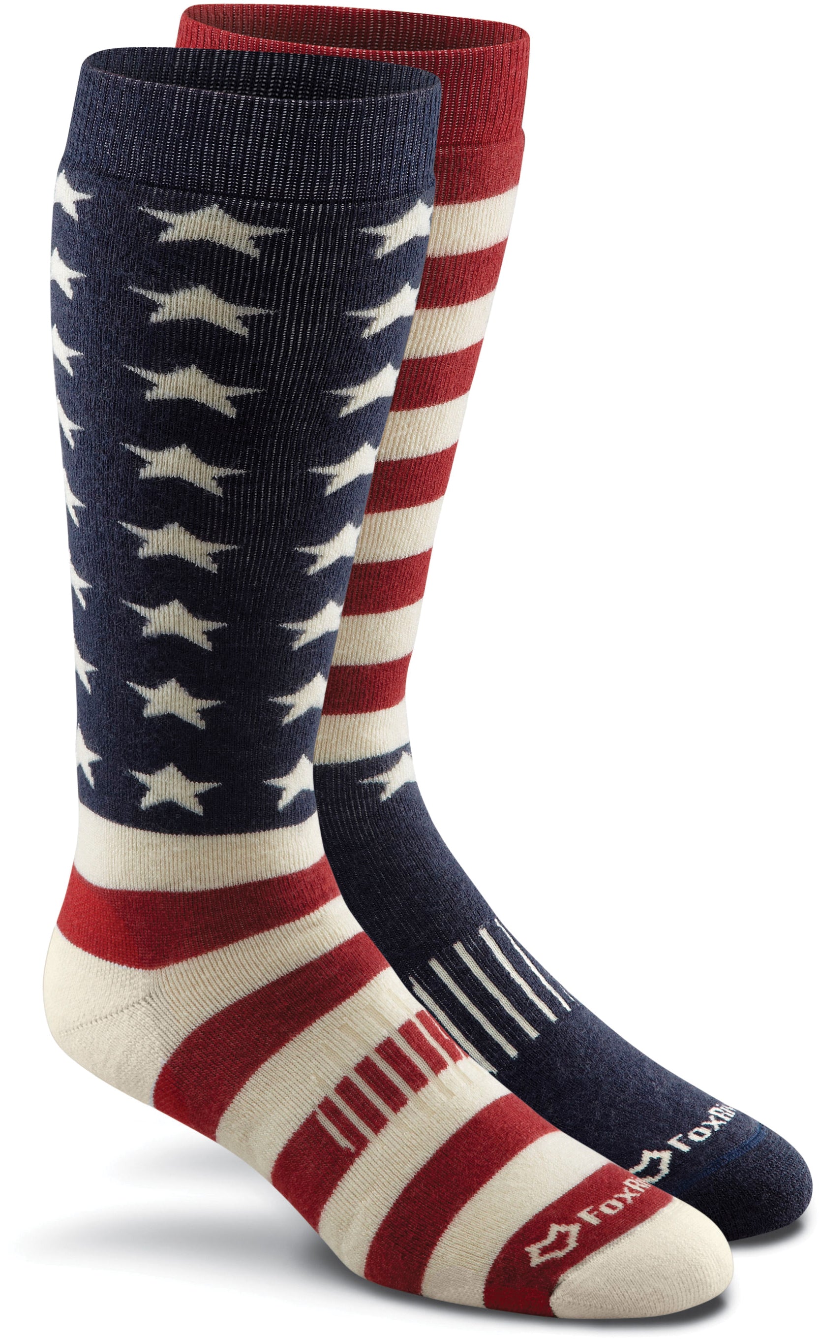 FOX RIVER Old Glory Ski Socks - Large