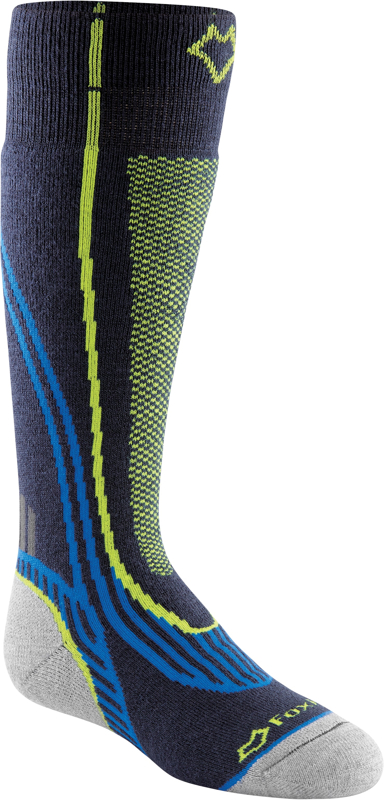 FOX RIVER Snowpass Jr. Ski Socks - Navy Large