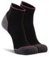 FOX RIVER Basecamp 2.0 W 1/4 Crew Socks - Black Medium