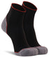 FOX RIVER Basecamp 2.0 M 1/4 Crew Socks - Large, Black