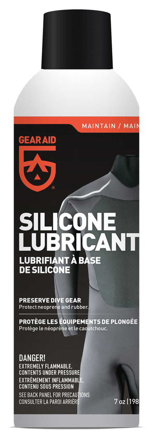 GEAR AID Wetsuit Silicone Lube Spray – Waterproof Gear Maintenance and Lubrication