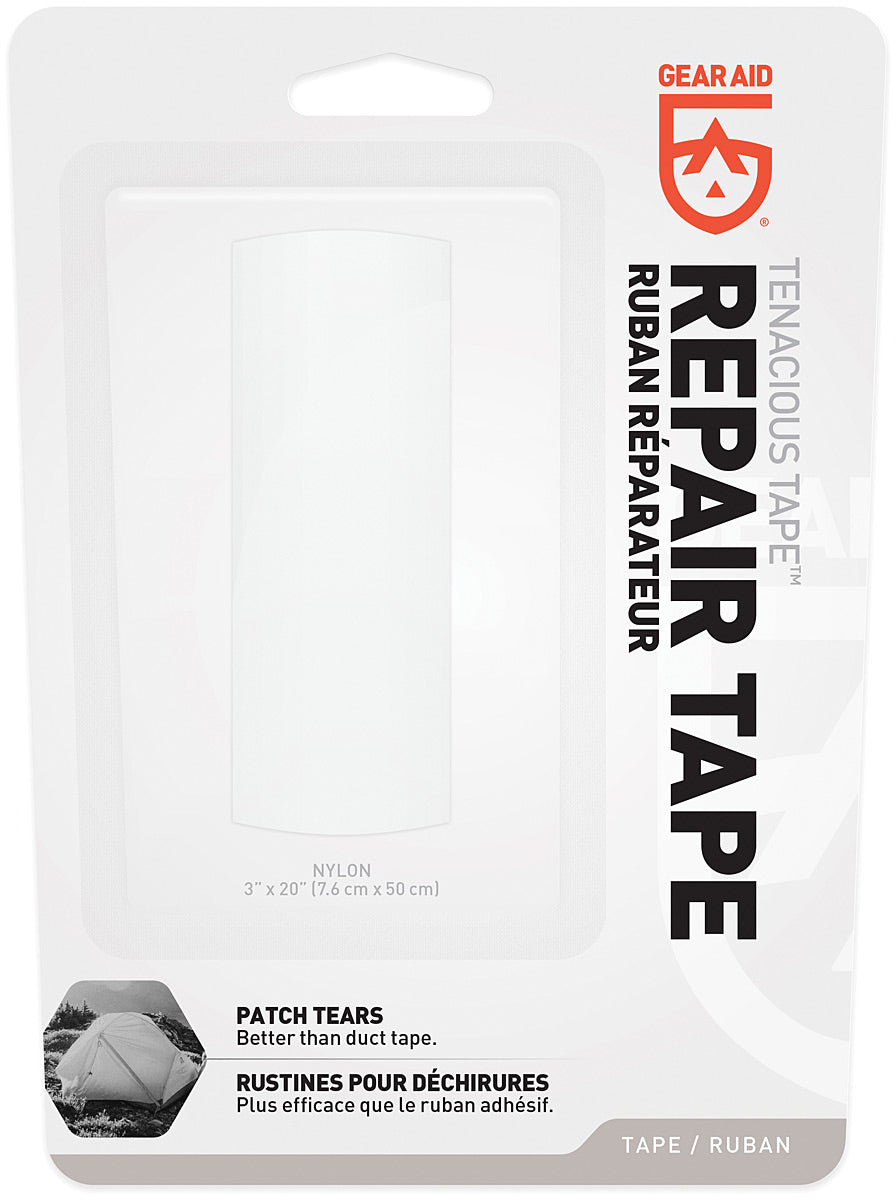 GEAR AID Tenacious Tape 3" x 20" Clear Repair Tape