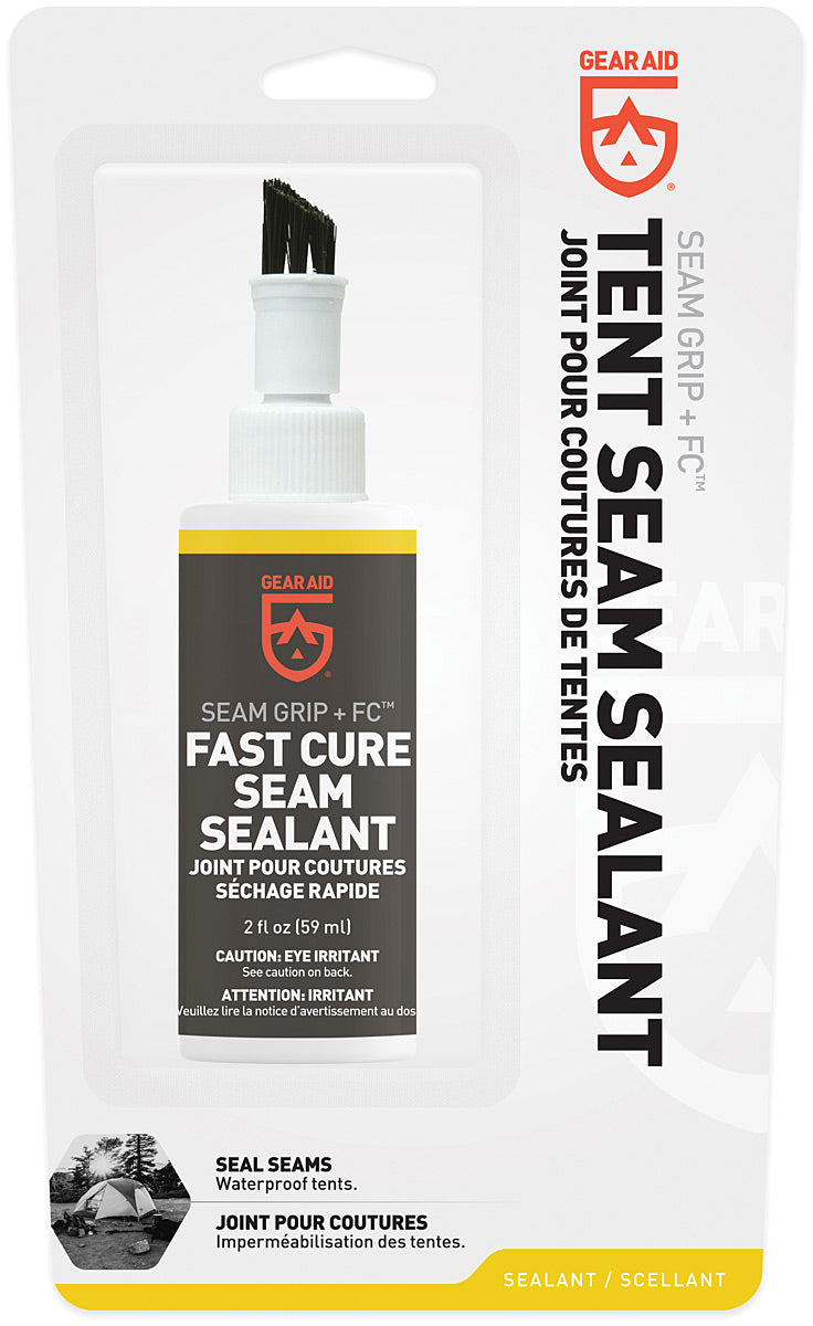 GEAR AID Seam Grip Tent Sealant 2 oz - Waterproof Repair Adhesive for Tents and Outdoor Gear